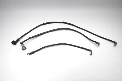 Honda CB750 Nighthawk Electrical Ground & Battery Cables Wires Set of Three - Image 1 of 4
