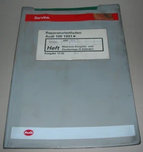 Werkstatthandbuch Audi 100 C4 8 Zylinder Motronic Einspritz + Zündanlage ABH AEC - Picture 1 of 1