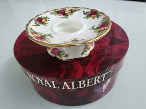 RARE HTF ROYAL ALBERT OLD COUNTRY ROSES VOTIVE HOLDER NIB. - Picture 1 of 4