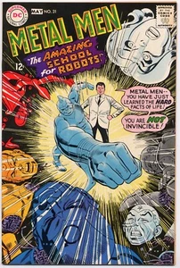 Metal Men 31 VF 8.0 DC 1968 Cobalt Iridia Gil Kane - Picture 1 of 3