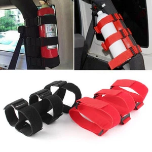 1 x Fire Extinguisher Holder Roll Bar Mounted Fit Automobile Jeep Wrangler TJ YJ - Picture 1 of 20