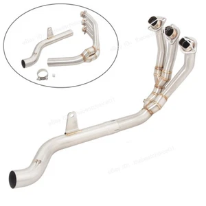 For Triumph Trident 660 Tiger 660 Sport 2022-2023 Exhaust Front Link Pipe Escape - Picture 1 of 7