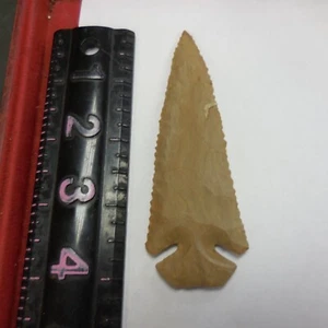 KENTUCKY BEVELED DOVETAIL POINT --CLASSIC FORM AND FLAKING - Picture 1 of 6