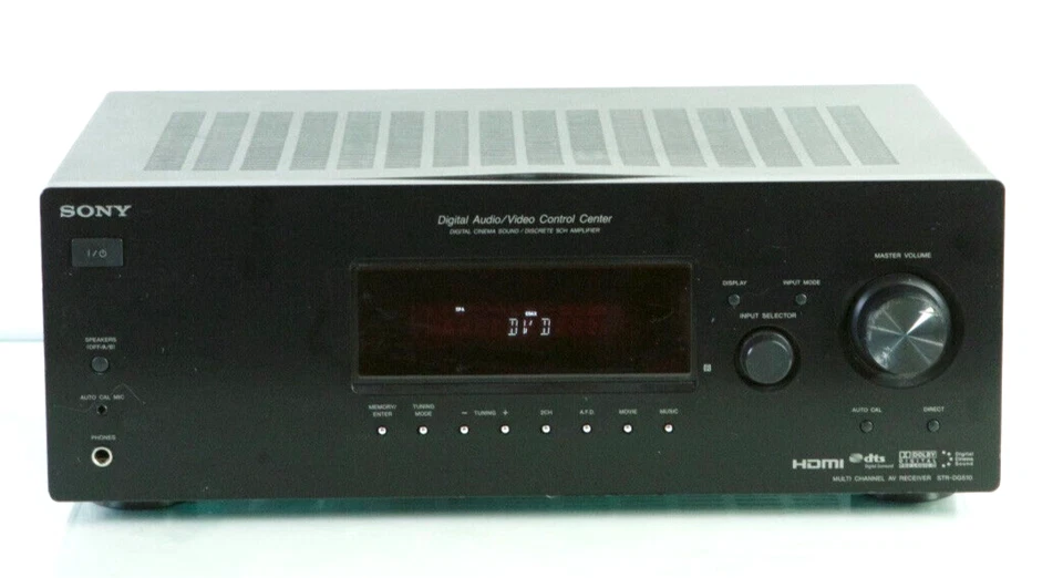 Sony STR-DG510 5.1 Channel 105 Watt Stereo Receiver Amplifier (No Remote) m703 - Image 1 of 4