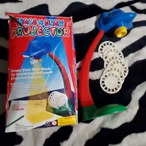 Vintage Trace N Draw Projector with 6 discs-children learn how to draw - Picture 1 of 3