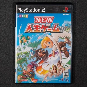 New Jinsei Game (PlayStation 2, 2004) NTSC-J JAPAN REGION LOCKED PS2 CIB Import - Picture 1 of 2