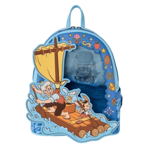 Loungefly Pinocchio Raft Monstro Lenticular Mini Backpack **PRE-ORDER** - Picture 1 of 7