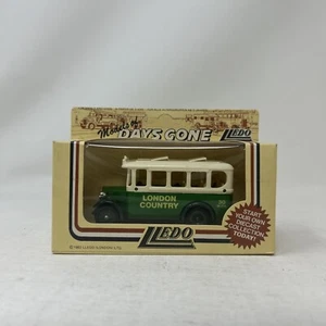 LLEDO DAYS GONE 1935 SINGLE DECK BUS LONDON COUNTRY DIECAST BOXED Unpunched - Picture 1 of 6