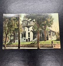 Easton PA, City Hall, Pennsylvania Vintage Postcard Posted Antique