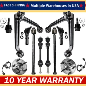 4WD Front Control Arms Tie rods Sway Bars Wheel Bearings for 2002 -05 Ram 1500 - Picture 1 of 12