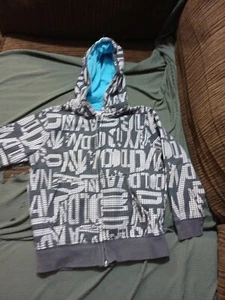Old Navy Boys Cozy  Zip Hoodie Gray Size XS  With Built In Speakers - Picture 1 of 5