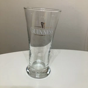 Guinness Tall Drinking Glass Beer Barware Man Cave Collection Brewery Bar - Picture 1 of 2