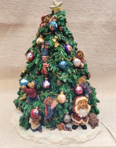 Neu im Karton Boyd's Bears Die zwölf Tage Weihnachten beleuchteter Baum 1. Auflage Harz 240437G - Bild 1 von 23