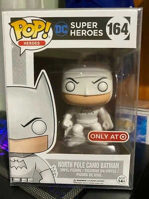 Funko Pop! Figura Batman #164 DC Heroes North Pole Camo exclusiva de Estados Unidos Target Foto 1 de 3