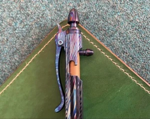 World-Only /20 Nakayama Hidetoshi Bolt Action Ballpoint Pen Made By Timascus JP - Picture 1 of 8