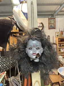 Vintage Porcelain Death Doll Head Oddity Curiosity - Picture 1 of 9