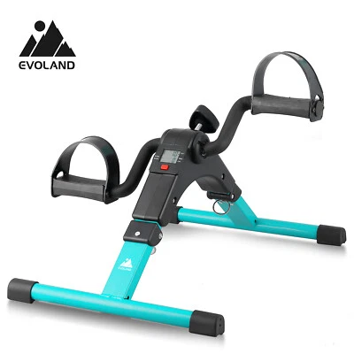 Foldable Mini Exercise Bike Cycle Mini Stepper Bike Pedal Exerciser LCD Display - Image 1 of 4