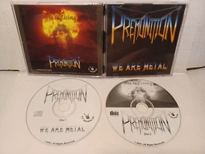 Premonition - we are metal / he is rising DOUBLE CD ORIGINAL TF 2001 - Picture 1 of 1