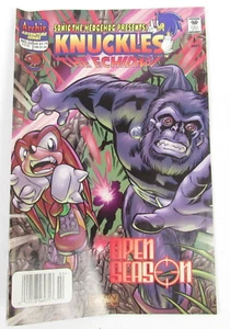 Knuckles The Echidna #32 Open Season Ungraded Good - Picture 1 of 4