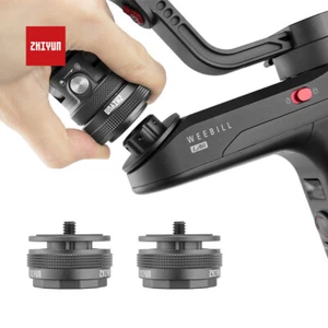 2 pezzi Zhiyun TransMount installazione rapida 1/4 supporto filettato per gimbal Zhiyun WEEBILL S - Foto 1 di 12