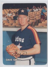 1987 Mother's Cookies Houston Astros Stadium Giveaway Dave Smith #20