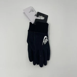 Nike Club Fleece Gloves Women’s Size XS Black/White New With Tags - Picture 1 of 2