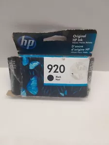 HP 920 schwarze Tintenpatrone ORIGINAL EXP 08/2021 offene Box Original-Zubehör-Hersteller - Bild 1 von 8