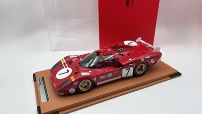 TM1202C Tecnomodel Ferrari 512S Long Tail Team SEFAC n.7 24h Le Mans 1970 1/12 - Immagine 1 di 4