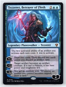 MTG Tezzeret, Betrayer of Flesh M Commander: Murders at Karlov Manor - Picture 1 of 2