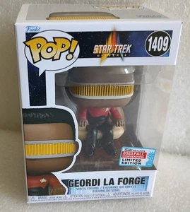 NEW NIB POP FUNKO STAR TREK UNIVERSE GEORDI LA FORGE 1409 FALL CONVENTION - Picture 1 of 5