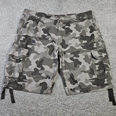 Pantalones Cortos Southpole Para Hombres 48 Camuflados Carga Ripstop Cordón Exterior Bolsillos Relajados F Foto 1 de 4