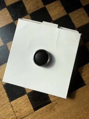 Oura Ring Gen 3 Horizon Silver Size 10 Activity Tracker - Image 1 of 4