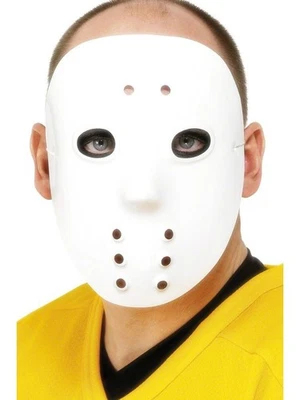 Smiffys Hockey Mask, White - image 1 of 3