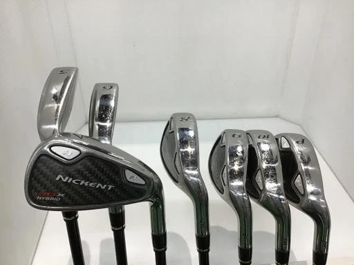 Nickent Golf 3DX HYBRID Irons #5-10,Pw(7Clubs)/GRAPHITE/Flex:Stiff/ Iron set - Image 1 of 4