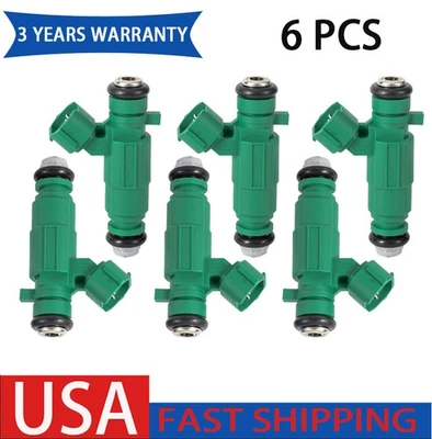 6 件燃油喷射器 3531037150 适用于起亚 2006-10 Rio Rio5 1.6L 升 2005-10 Sportage 2.7L 升 — 第 1/4 张图片