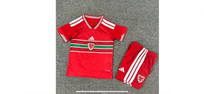 Easy order wales kids football kits 25/26 C/w Socks and in time for xmas