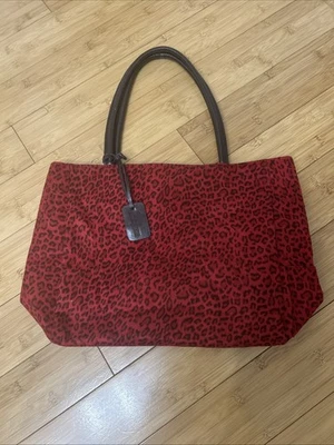 Bolso de Mano Neiman Marcus Estampado Animal Mediano City Girl Maximalista Foto 1 de 4