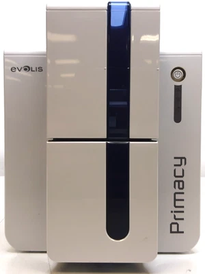 Evolis Primacy Expert ID Card Printer PM1H00DFBS-SP00218 No PSU #2 - Image 1 of 4