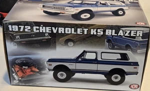 RARE 1:18 ACME 1972 Chevrolet K5 Blazer 4x4 blue/white Diecast  - Bild 1 von 13