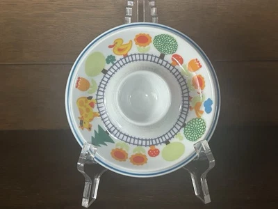 Eierbecher Thomas Kinder-Geschirr Brigitte Graziela Extra Modell 14 cm Eisenbahn - Bild 1 von 4