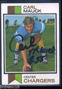Carl Muck signed Autogramm Auto 1973 Topps Karte #92 - Bild 1 von 1
