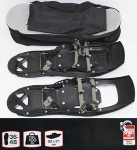 Schneeschuhe + Tasche Wandern Größe 36 - 48 Damen Herren Eis Steighilfe -3743 - Bild 1 von 14
