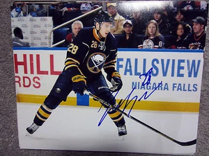 ZEMGUS GIRGENSONS Buffalo Sabres SIGNED Autographed 8x10 photo w/ COA - Picture 1 of 1