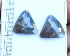 28.40 Ct Top Quality Fancy Cut Royal Blue Sapphire Unheated Loose Gemstone - Picture 1 of 4