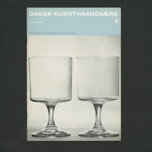 1963 Ingeborg LUNDIN Danish Design DANSK Kunsthåndværk  Gunnar Cyrén John SELBIN - Picture 1 of 9