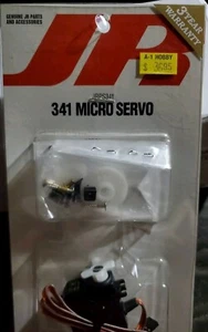 JR Servo 341 micro Servo New In Retail Package HD Geared Heli Air .24 Seconds - Picture 1 of 4