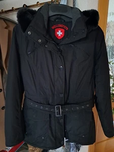 Damen-Winterjacke, Wellensteyn Eternity, Gr. XL, schwarz, 1a-Zustand, Fellkapuze - Bild 1 von 7