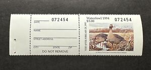 WTDstamps - 1994 MISSOURI - State Duck Stamp - Mint OG NH **HUNTER TYPE**