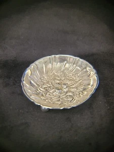 S. Kirk and Son Sterling Silver Repousse Salt Cellar - Picture 1 of 5
