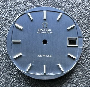 Genuine Omega Automatic De Ville 29 .5mm Dial Navy Blue Colour E20-5 - Picture 1 of 5